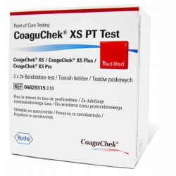 CoaguChek XS, INRange - Test INR/PT - 2x24 paski