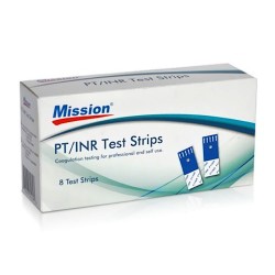 acon MISSION PT/INR Testy - 8 pasków - pomiar krzepliwości