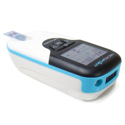 Aparat do pomiaru INR PT qLabs ElectroMeter Q1 PL, analizator krzepliwości krwi INR PT, z funkcją bluetooth oraz Polskim menu