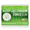 Młody Jęczmień Forte Slim - 60 tabletek - ekstrakt z młodego jęczmienia, owoców gorzkiej pomarańczy, biotyna, chrom