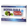 Morwa Biała Plus Forte - 30 tabletek - ekstrakt z morwy białej, cynamonowca, chrom, witamina B12