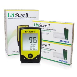UASure2 Zestaw analizatora i 2x25 testów - System monitorowania kwasu moczowego
