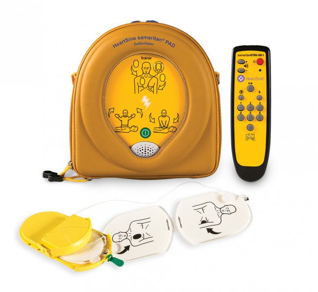 Defibrylator treningowy Samaritan PAD 360P Trainer z pilotem i Elektrodami