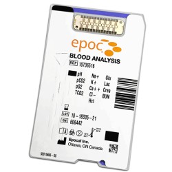 Karty testowe EPOC BGEM BUN TCO2 - 25szt, do gazometrii, elektrolitów i metabolitów