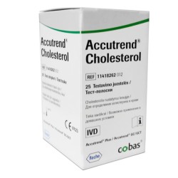 Paski do pomiaru cholesterolu Accutrend Triglycerides Roche