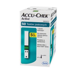 Paski Testowe do glukometru Accu-Chek Active 50szt. firmy Roche