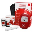 Sinocare Safe AQ Zestaw startowy Glukometr Smart i 50 pasków pomiarowych, nakłuwacz