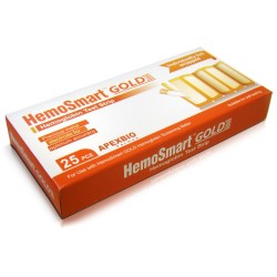 Testy do pomiaru Hemoglobiny 25 szt. HemoSmart Gold, technologia złotych pasków