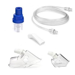 Zestaw do inhalatorów Philips Respironics Nebulizator Sidestream, przewód powietrzny, ustnik, maska dla dorosłych, maska dla dzieci