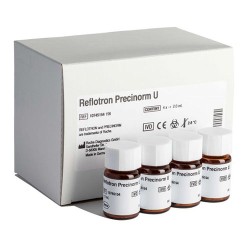 Reflotron kontrola precinorm U liofilizowana surowica uniwersalna 4 x 2 ml